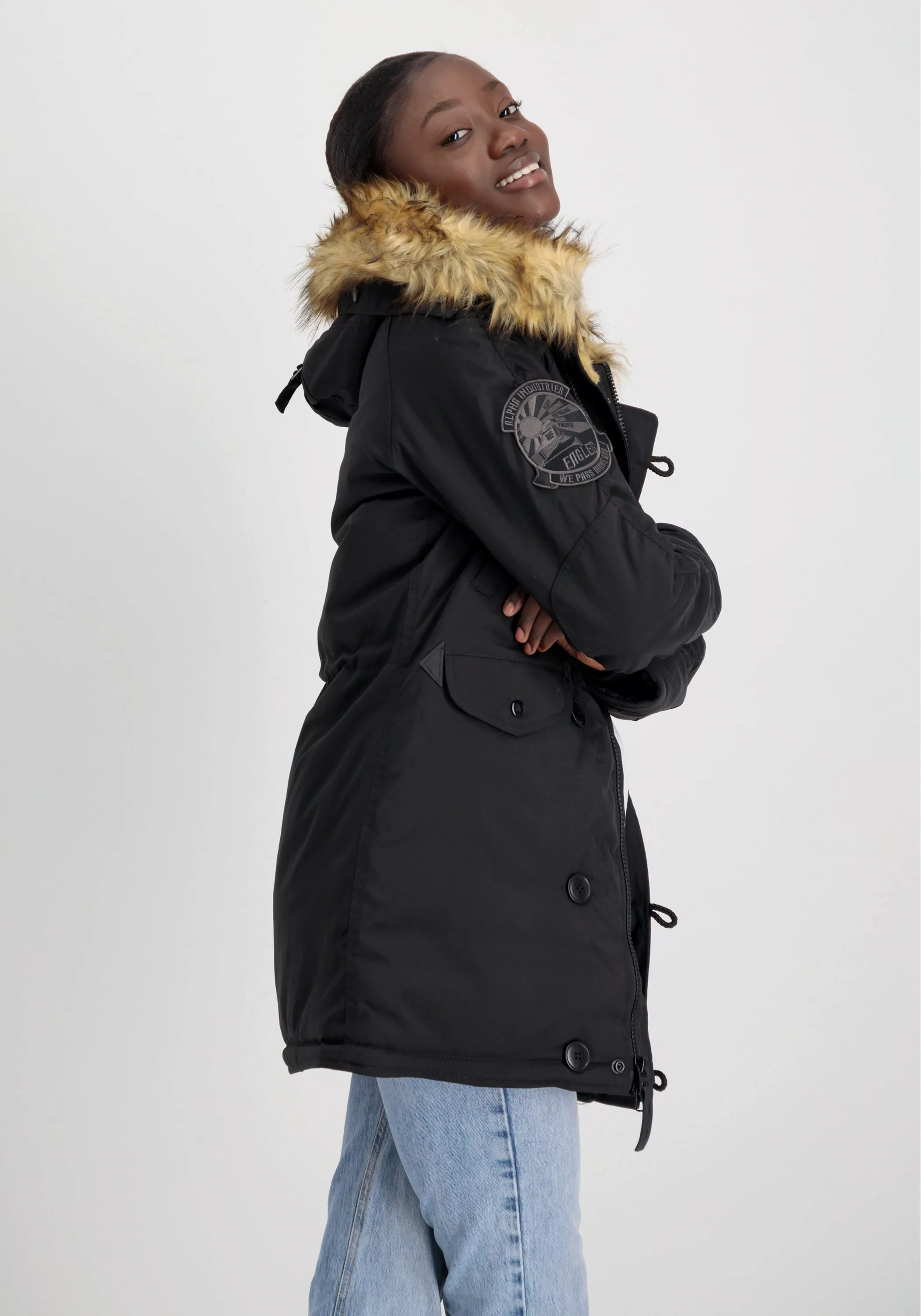 Alpha Industries Winterjacke "ALPHA INDUSTRIES Women - Parka & Winter Jacke günstig online kaufen