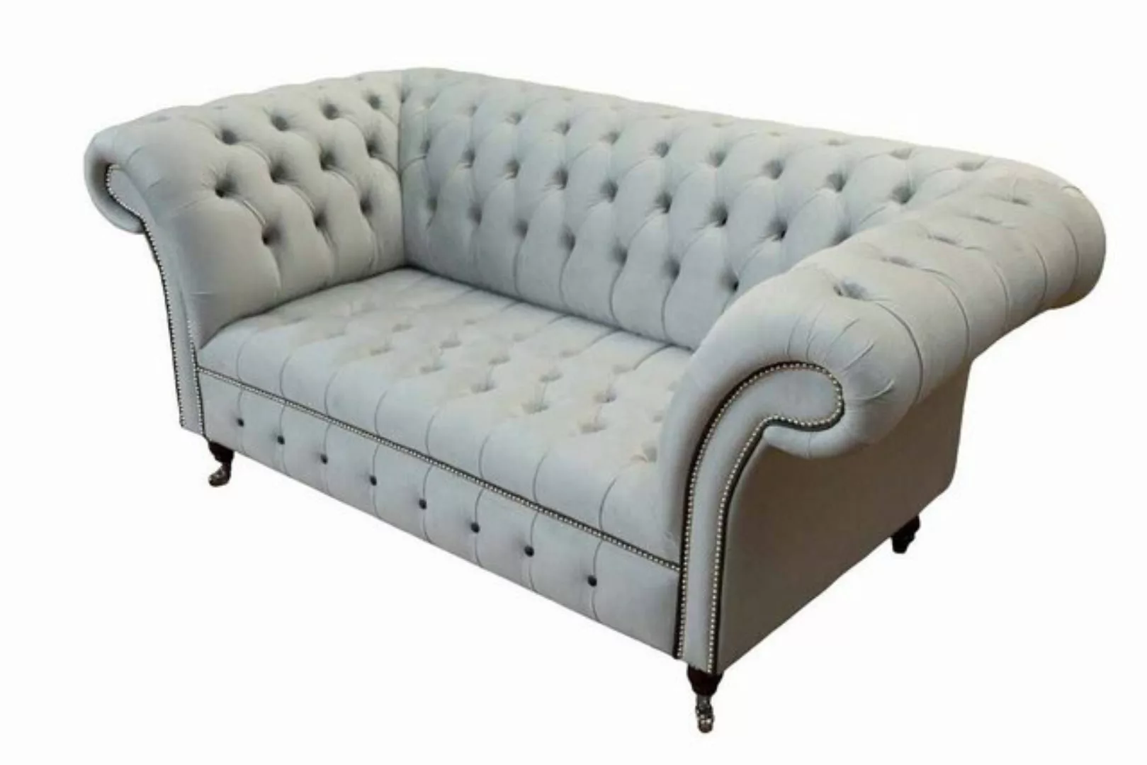 JVmoebel 2-Sitzer Chesterfield Sofa 2 Sitzer Polster Sofas Design Luxus Sof günstig online kaufen