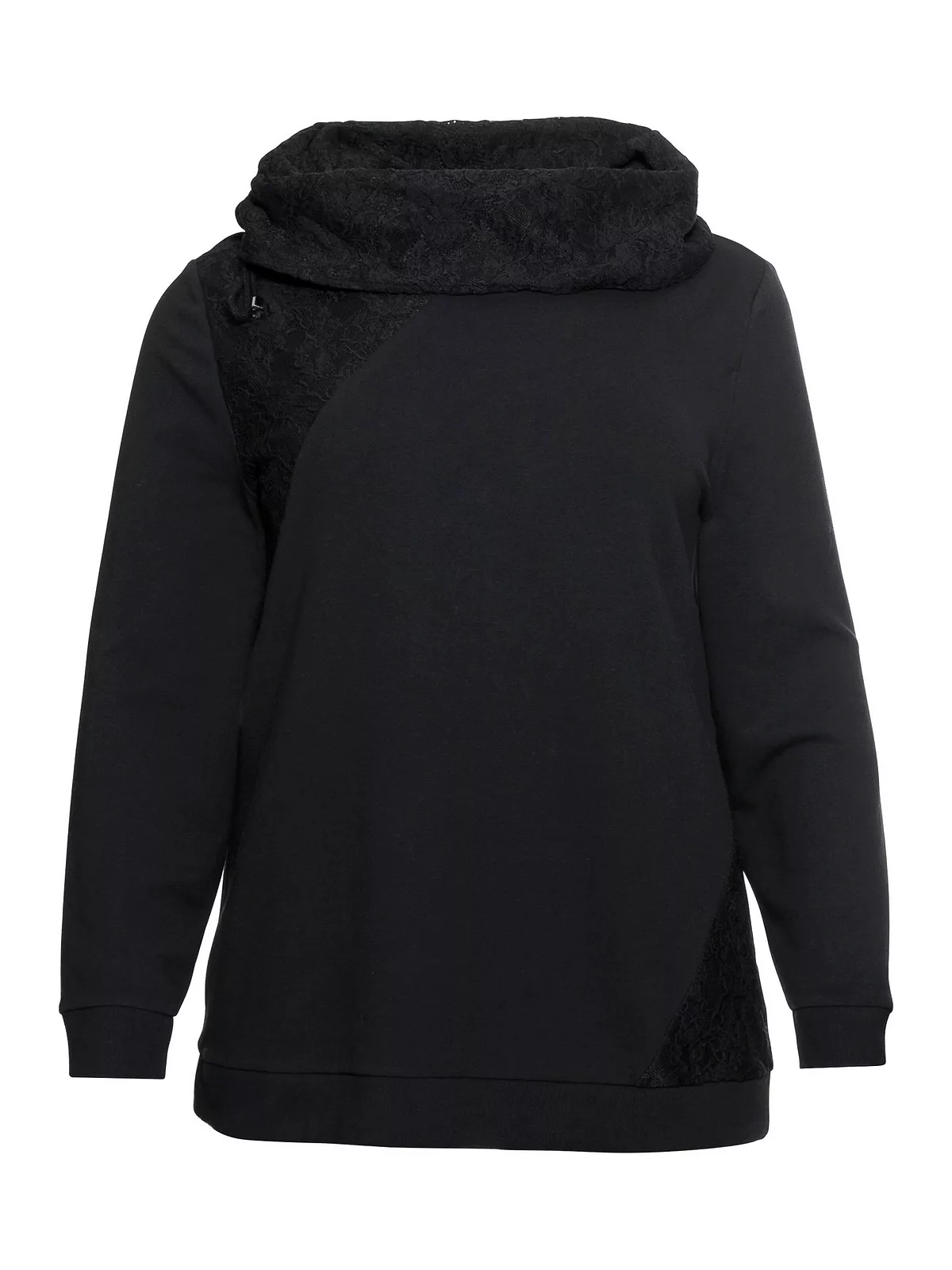 sheego by Joe Browns Sweatshirt "Große Größen", mit Spitzeneinsätzen günstig online kaufen