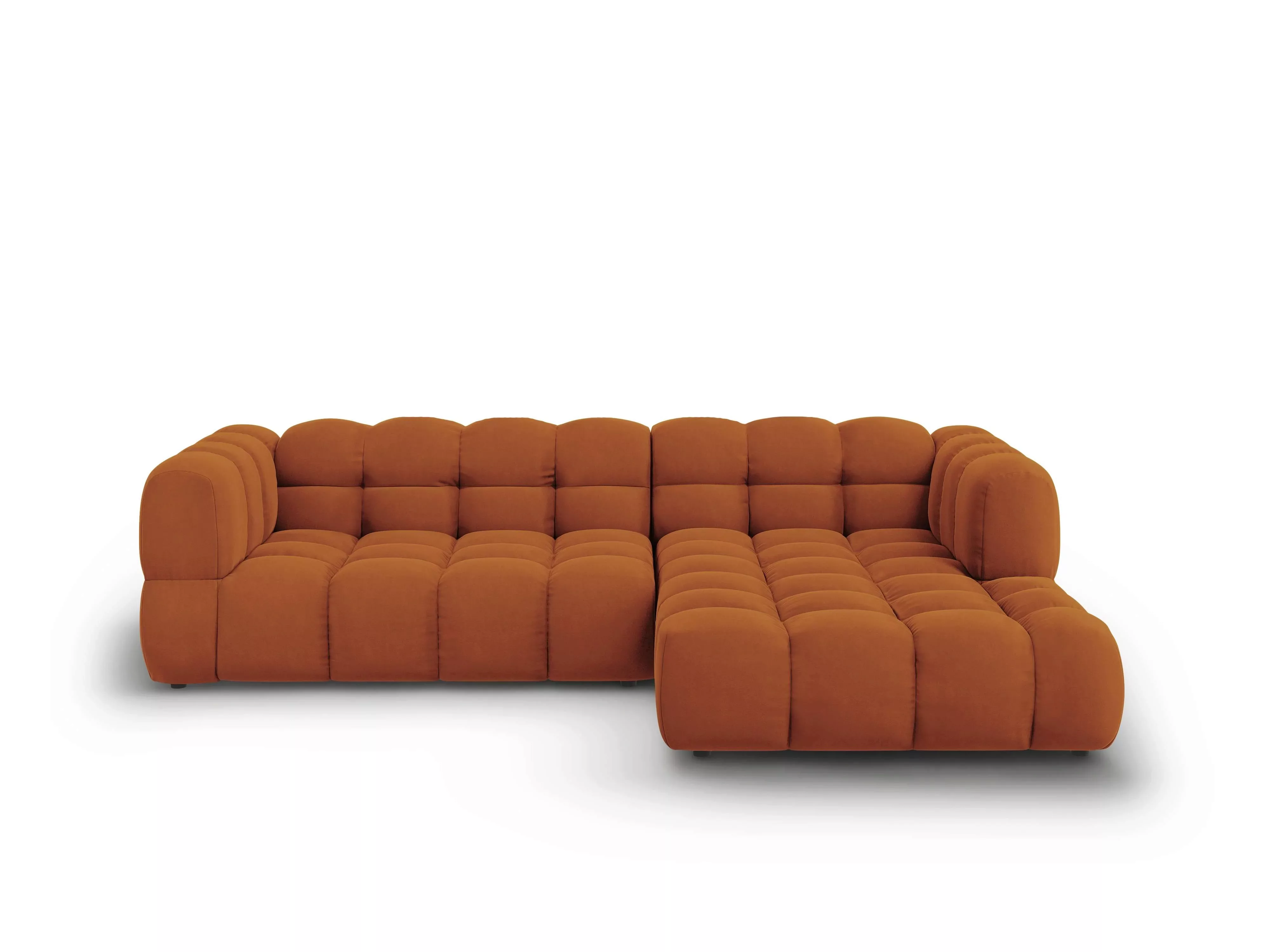 Cosmopolitan Design | 4-Sitzer-Ecksofa Sky rechts Samt günstig online kaufen