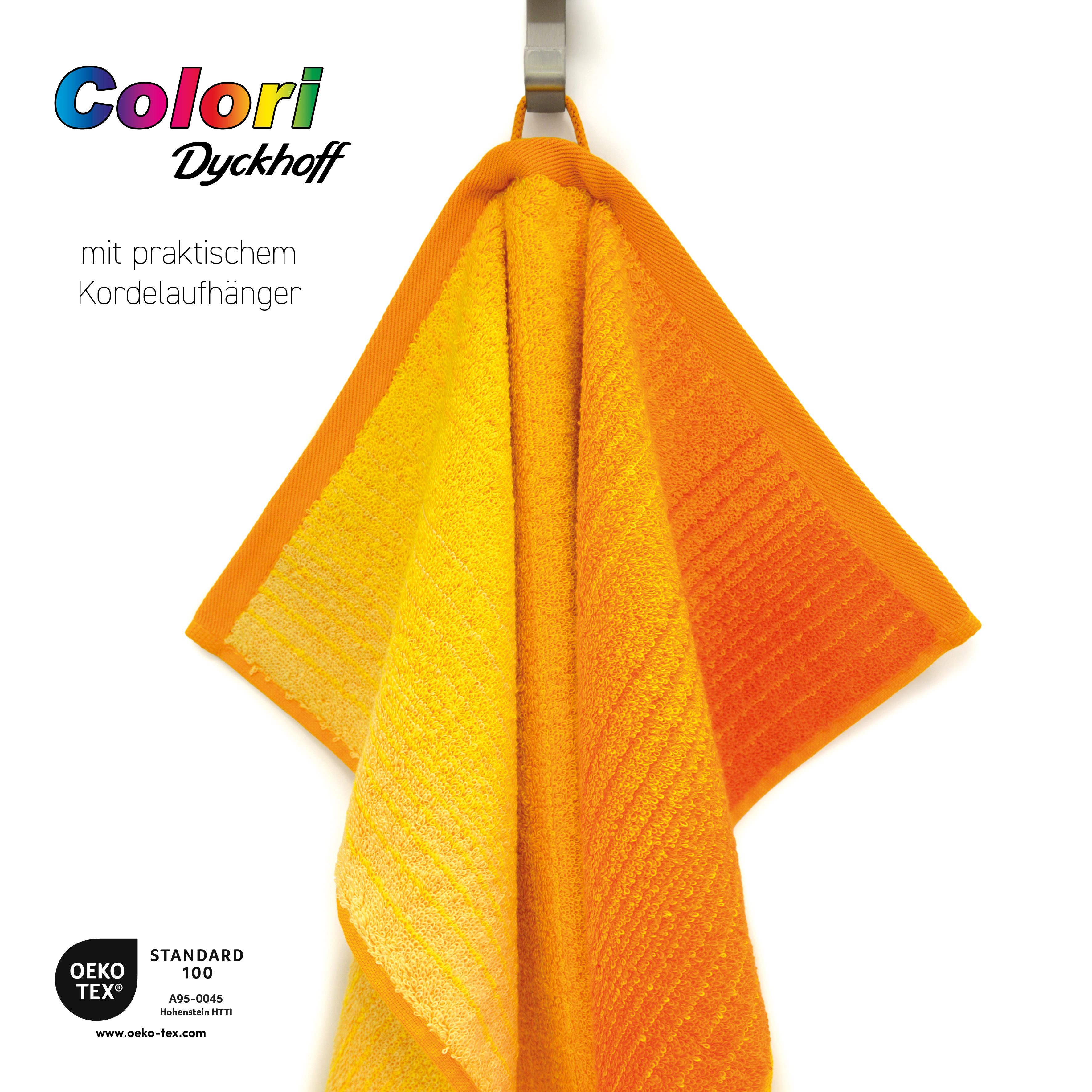 Dyckhoff Handtücher »Colori«, (1 St., Badetuch 70 x 140 cm), mit Farbverlau günstig online kaufen