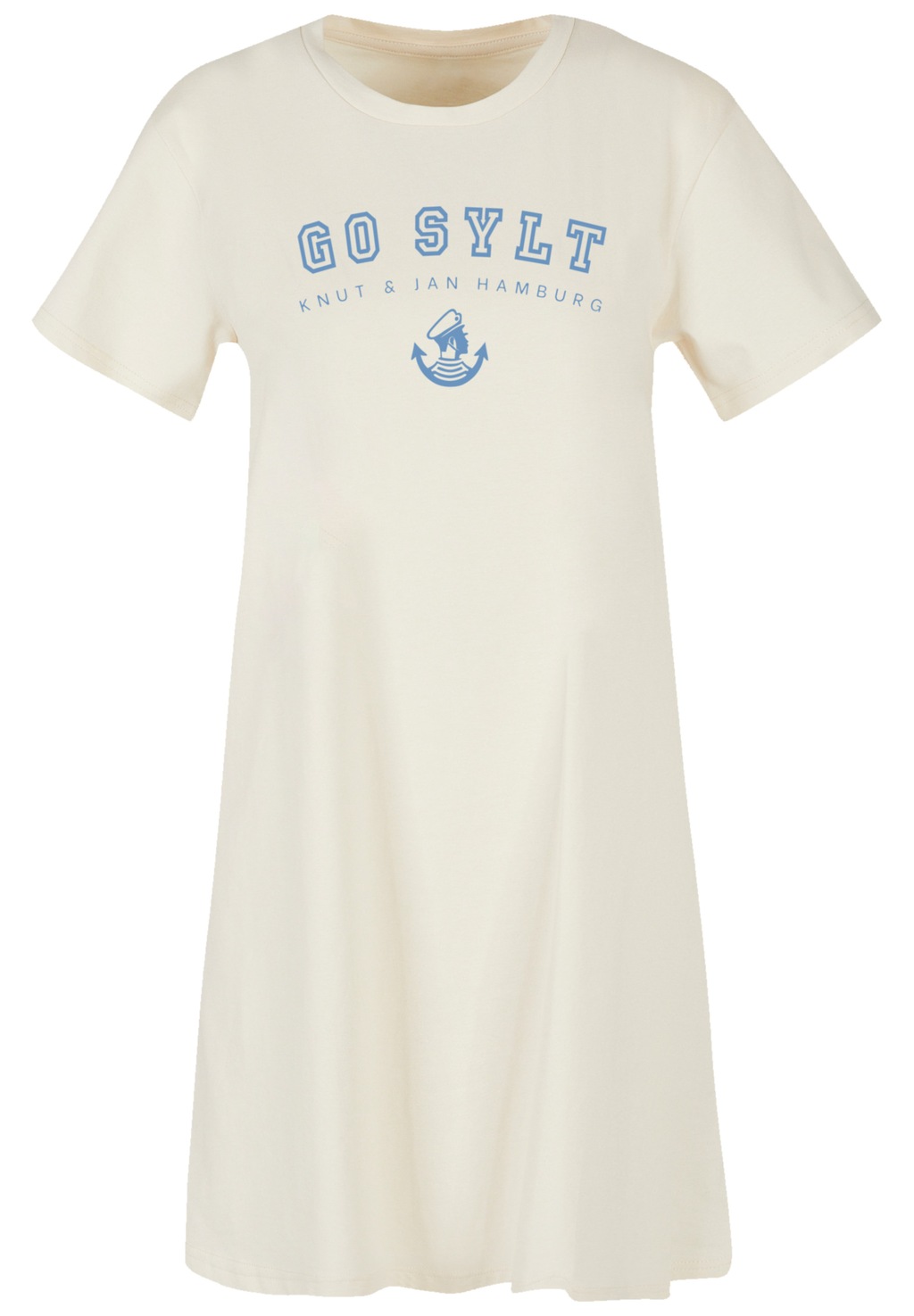 F4NT4STIC Shirtkleid "Go Sylt Knut & Jan Hamburg", Print günstig online kaufen