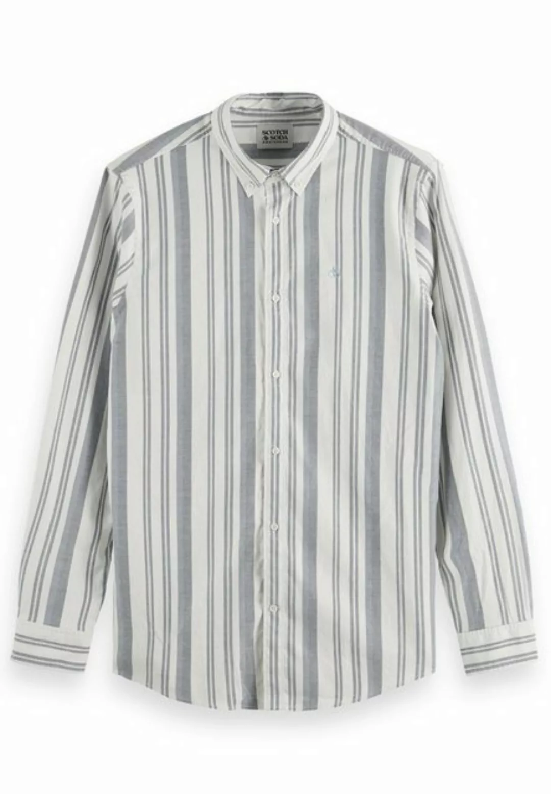 Scotch & Soda Langarmhemd Hemd Gestreiftes Langarmhemd essential Oxford (1- günstig online kaufen
