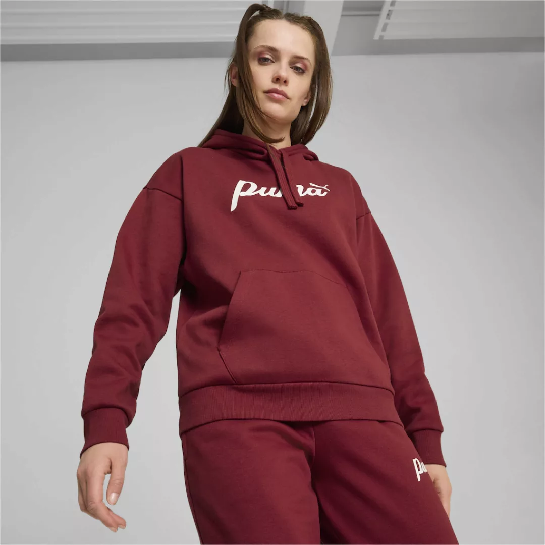 PUMA Kapuzensweatshirt ESS+ SCRIPT HOODIE FL günstig online kaufen