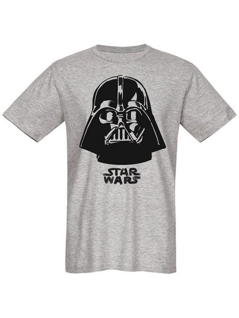 Star Wars Call me the Boss Herren T-Shirt grau meliert günstig online kaufen