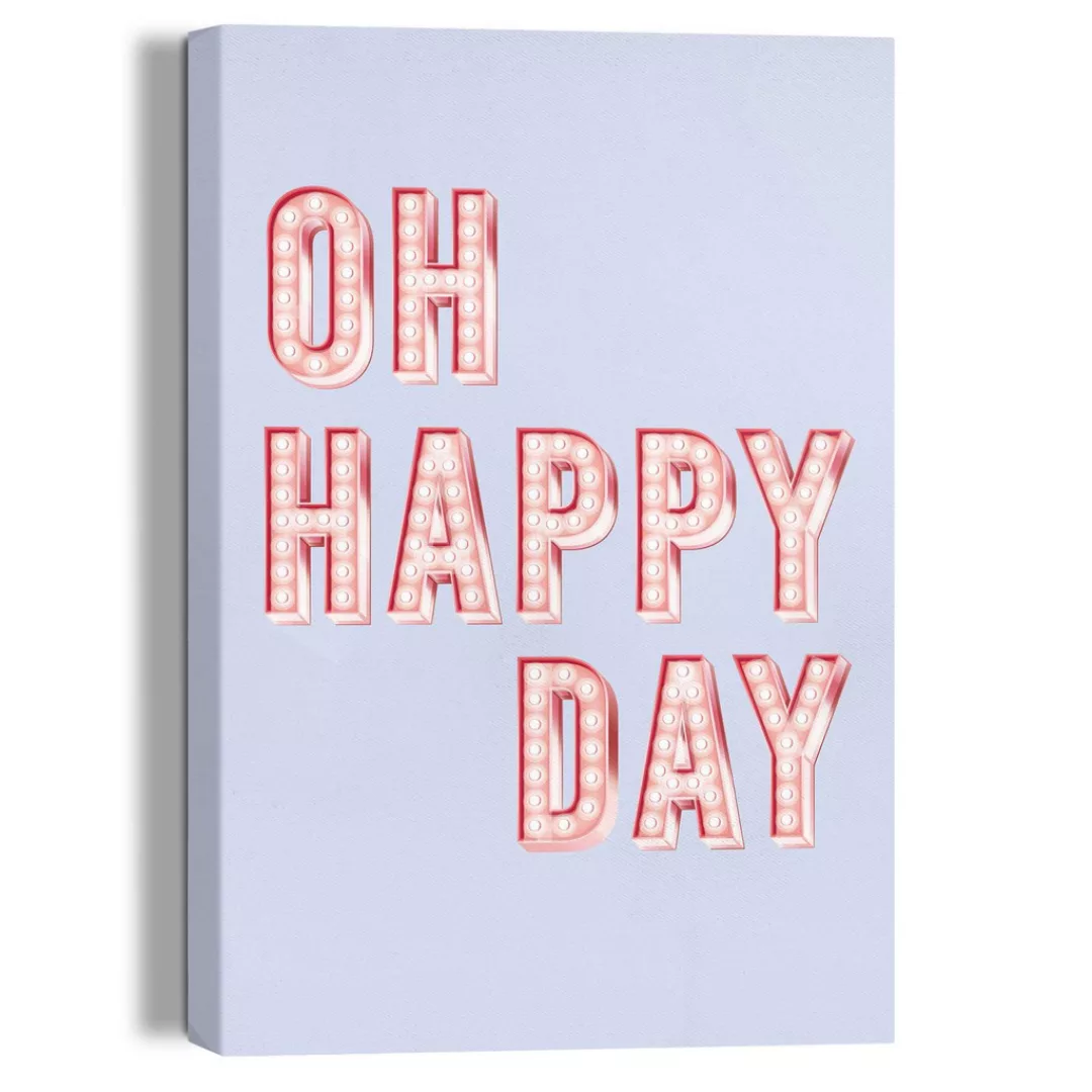 Reinders Leinwandbild "Happy Day" günstig online kaufen