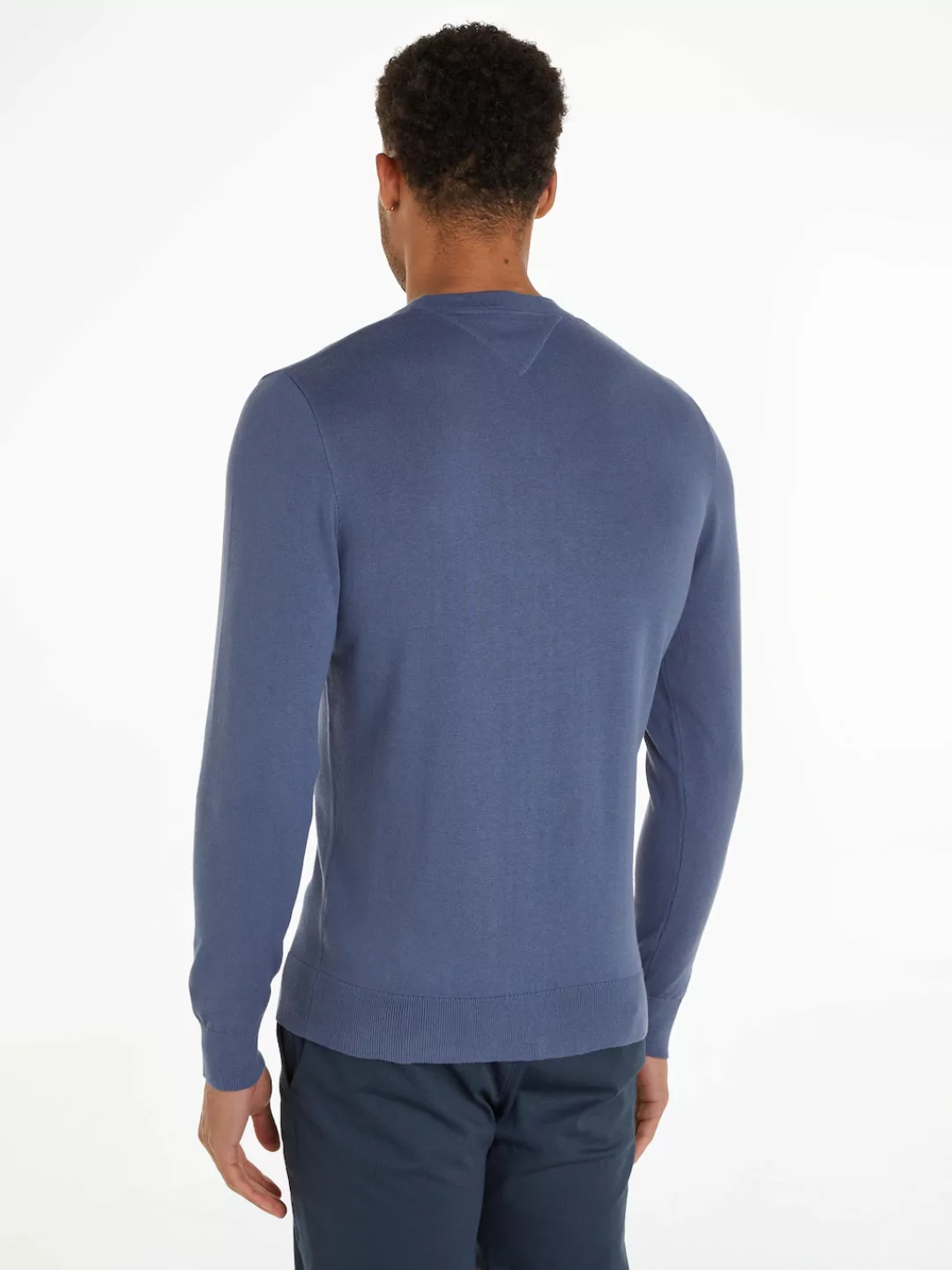 Tommy Hilfiger V-Ausschnitt-Pullover CLASSIC COTTON V NECK günstig online kaufen