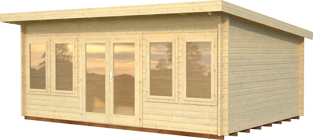 Palmako Gartenhaus "Lisa", (Set), 19,4 m², mit Fußboden im Gartenhaus günstig online kaufen