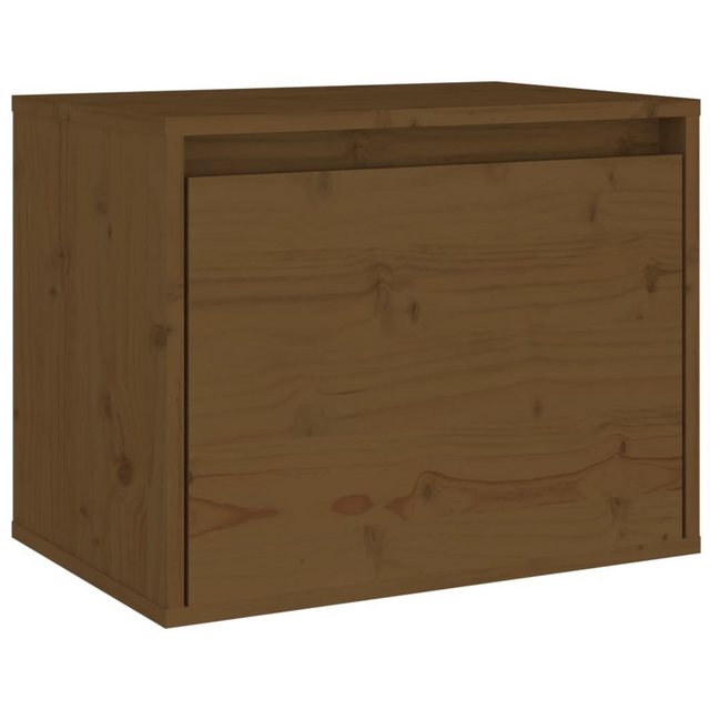 vidaXL Hängeschrank Hängeschrank Wandschrank Honigbraun 45x30x35 cm Massivh günstig online kaufen