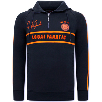 Local Fanatic  Sweatshirt Hoodie Mit Halbem Reißverschluss günstig online kaufen