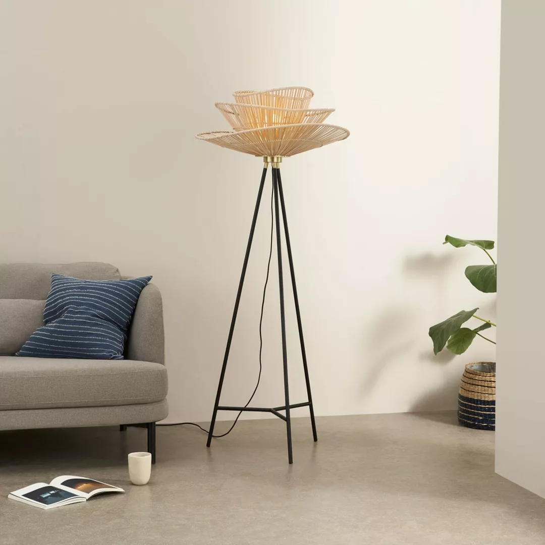 Weaver Tripod-Stehlampe, Bambus - MADE.com günstig online kaufen