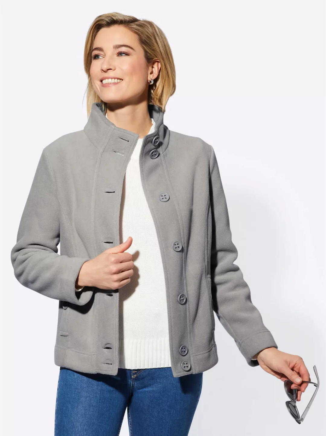 Casual Looks Fleecejacke günstig online kaufen