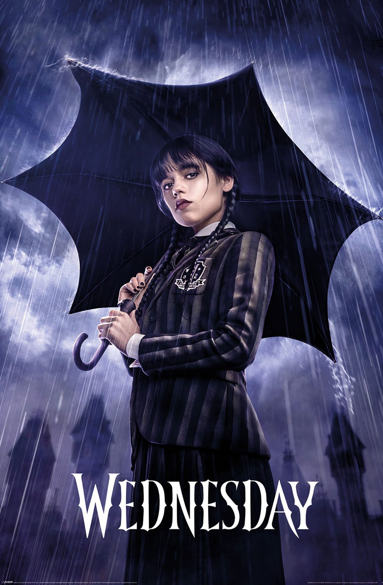 Poster Wednesday - Poster - Downpour günstig online kaufen