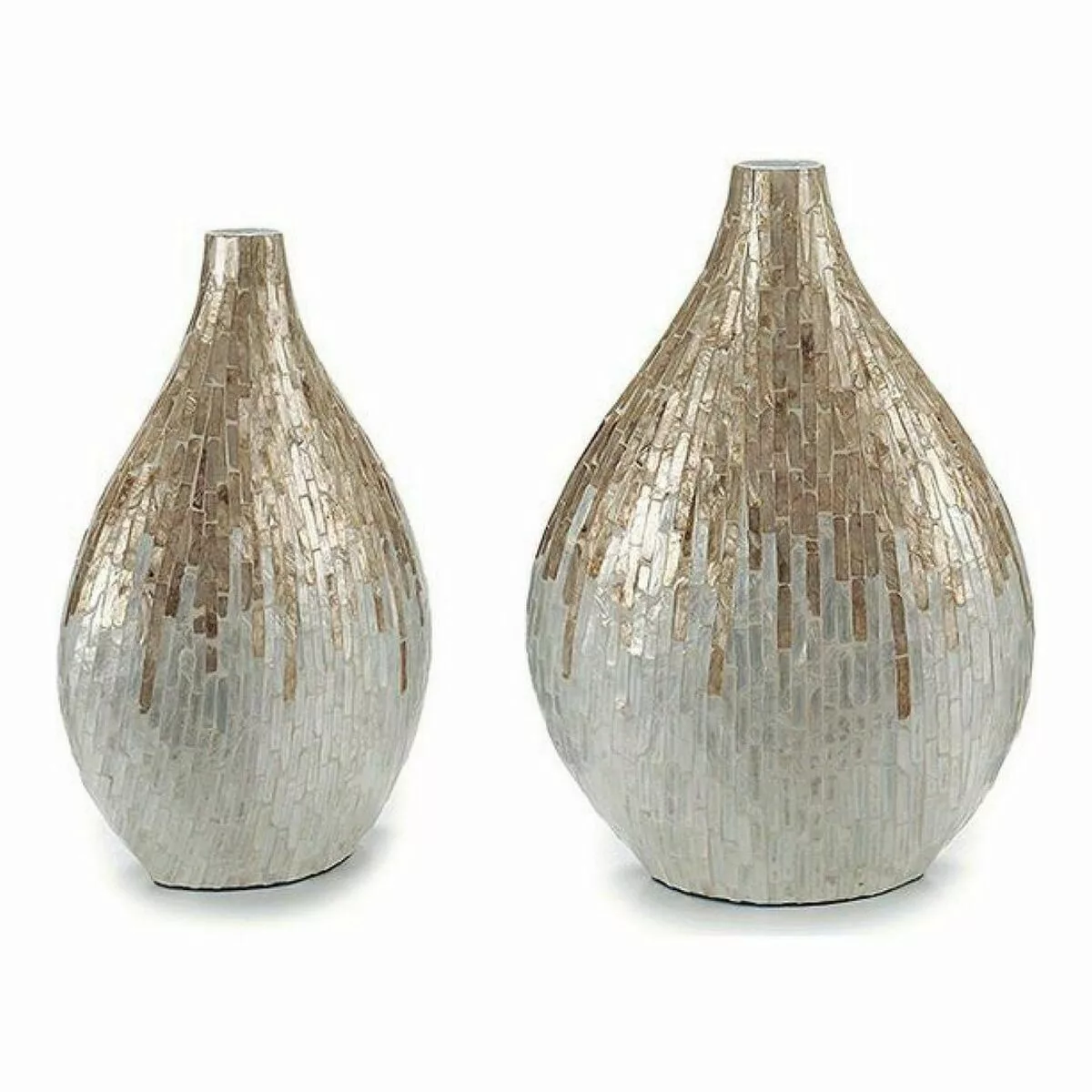 Vase Silber (18 X 43 X 30 Cm) günstig online kaufen