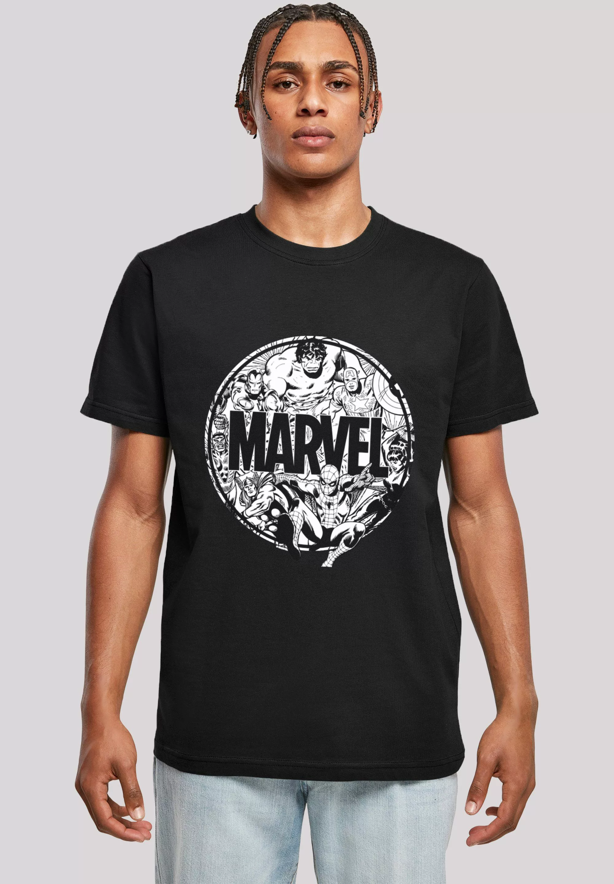 F4NT4STIC T-Shirt T-Shirt 'Marvel Comics Logo günstig online kaufen