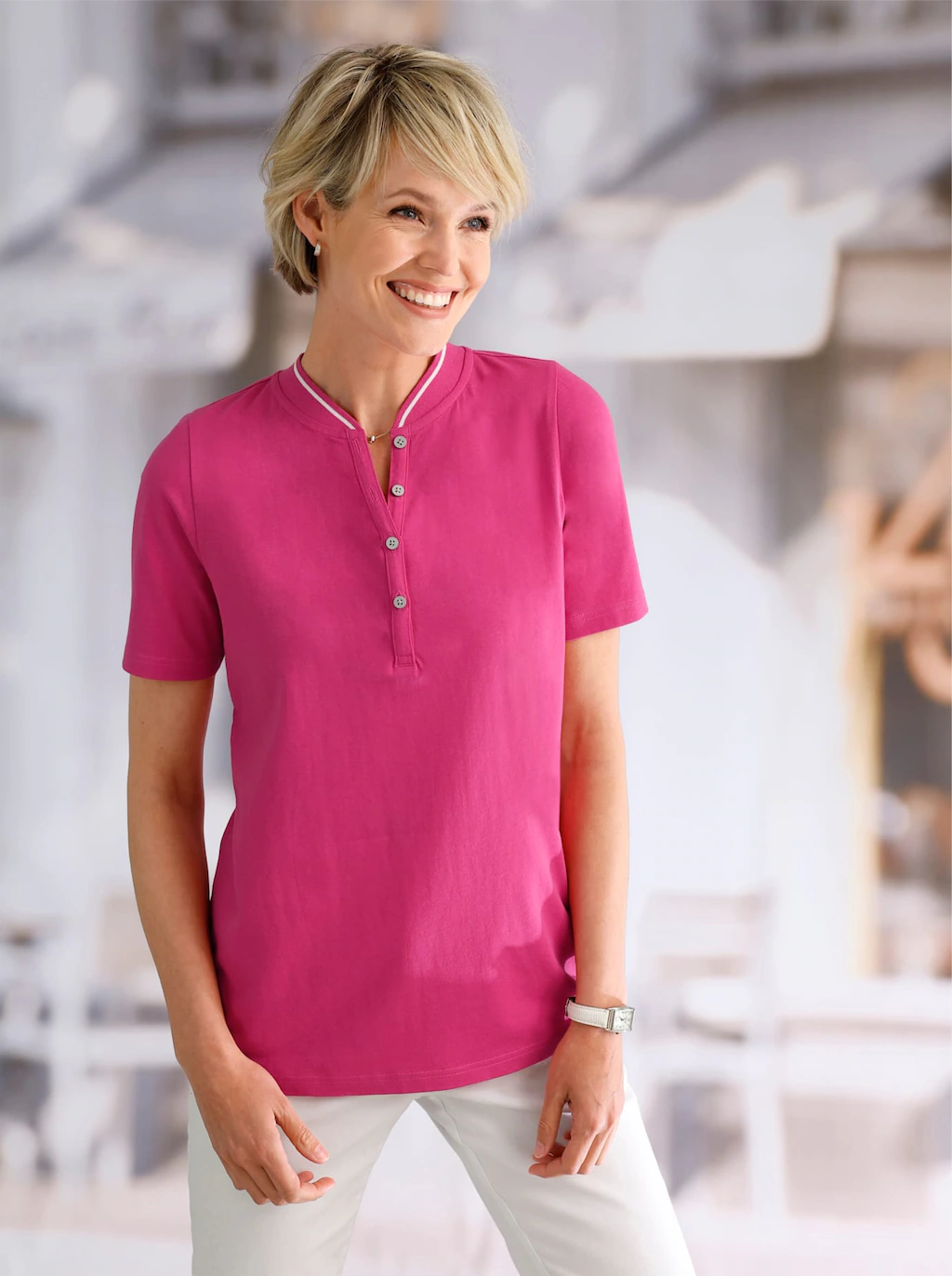 Classic Basics T-Shirt "Kurzarm-Shirt" günstig online kaufen