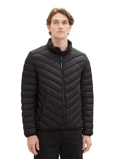 TOM TAILOR Steppjacke mit Logo Applikation am Ärmel günstig online kaufen