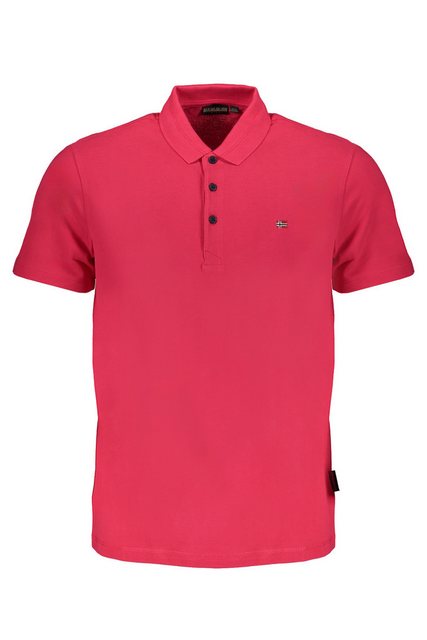 Napapijri Poloshirt Herren Kurzarm Poloshirt Rosa - Regular Fit mit günstig online kaufen