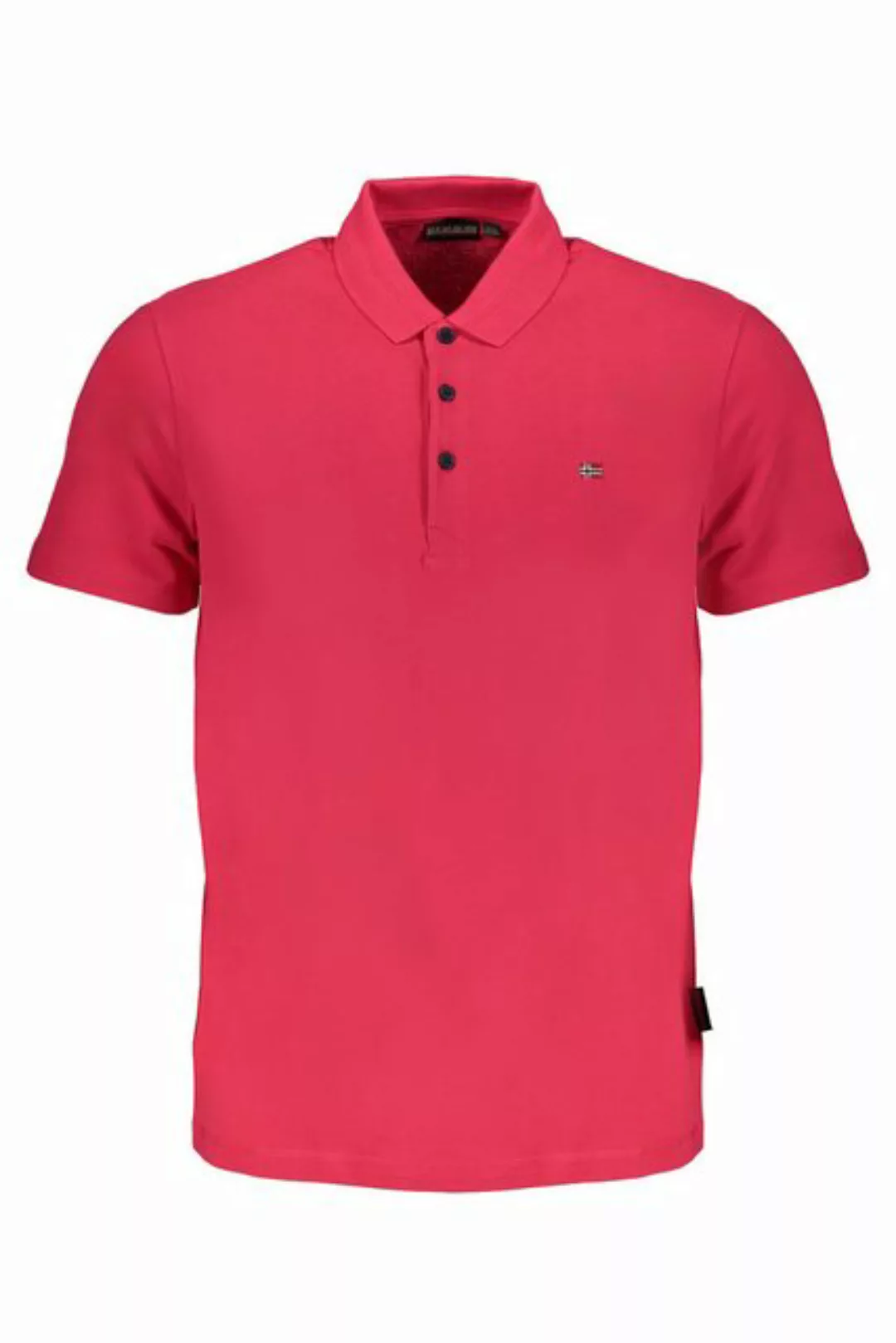 Napapijri Poloshirt Herren Kurzarm Poloshirt Rosa - Regular Fit mit günstig online kaufen