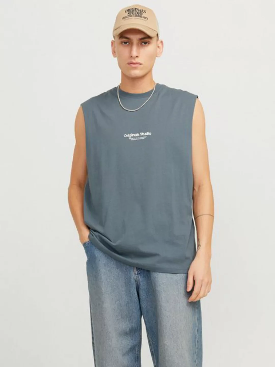 Jack & Jones Kurzarmshirt JORVESTERBRO SLEEVELESS TEE SN günstig online kaufen