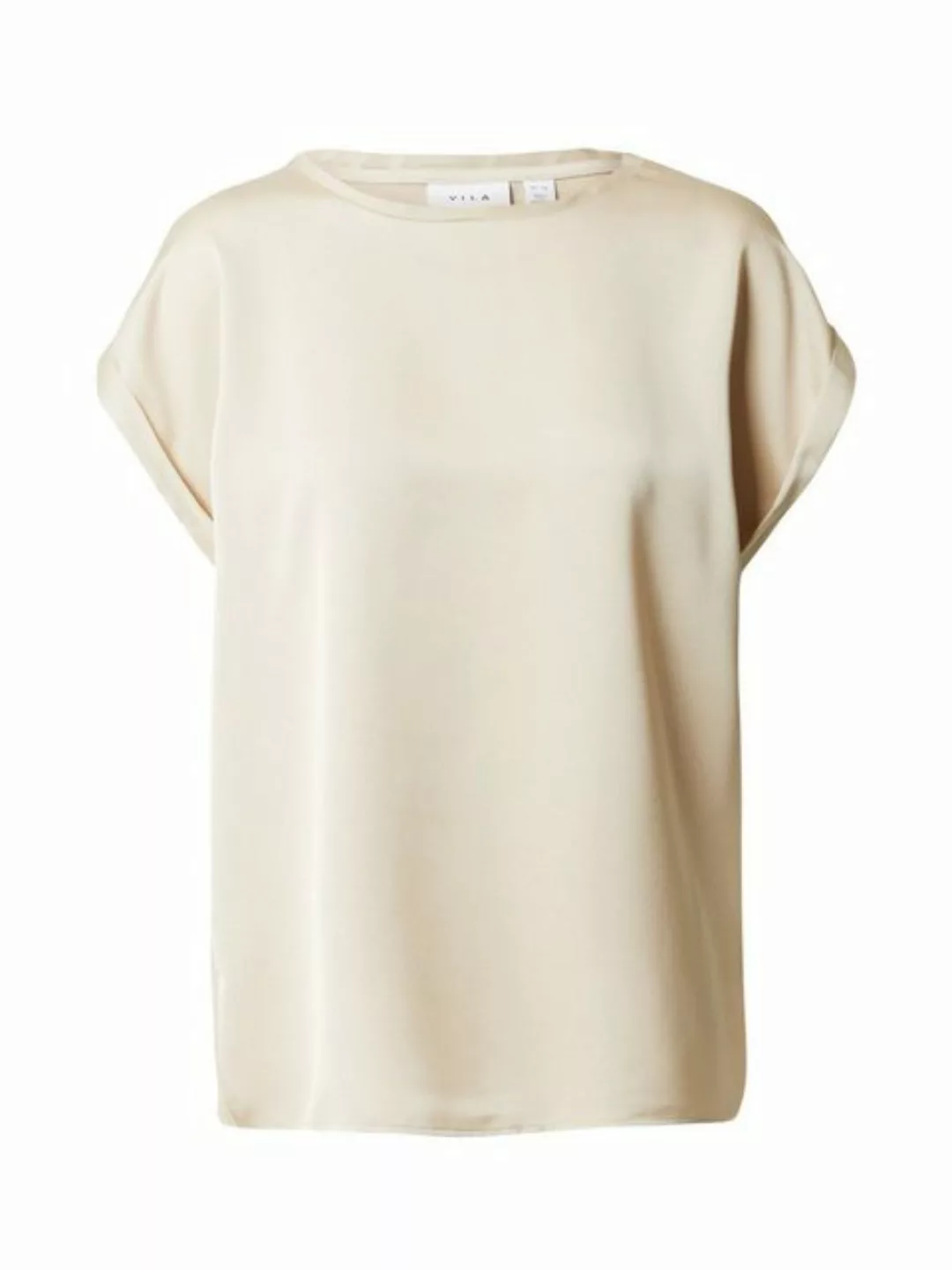 Vila Kurzarmshirt "VIELLETTE S/S SATIN TOP - NOOS", Satin Optik günstig online kaufen