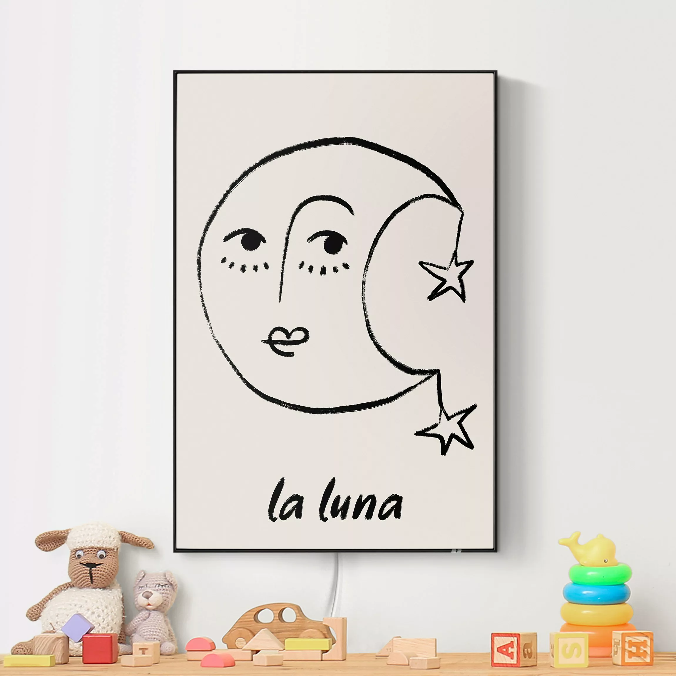 LED-Wechselbild Alina Buffiere - La Luna günstig online kaufen