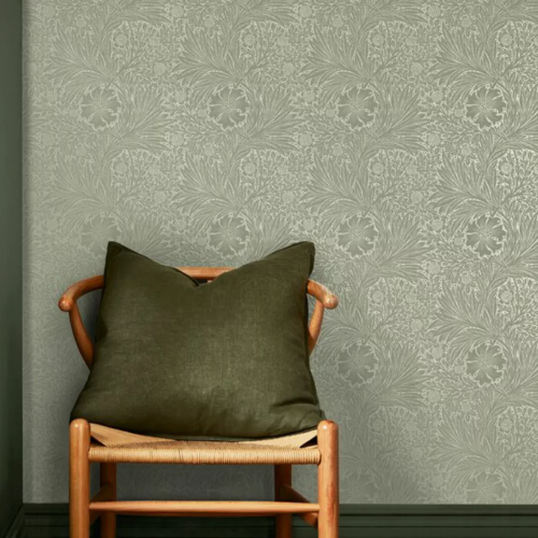 WILLIAM MORRIS AT HOME Vliestapete »Marigold Fibrous«, Retro, Design Tapete günstig online kaufen