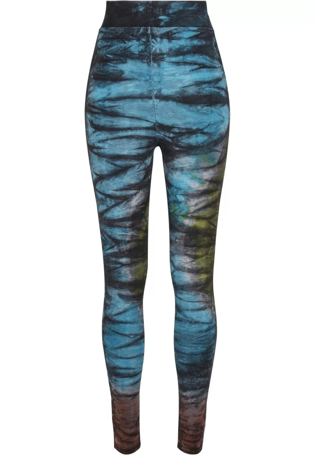 URBAN CLASSICS Leggings "Urban Classics Damen Ladies Cotton Tie Dye High Wa günstig online kaufen