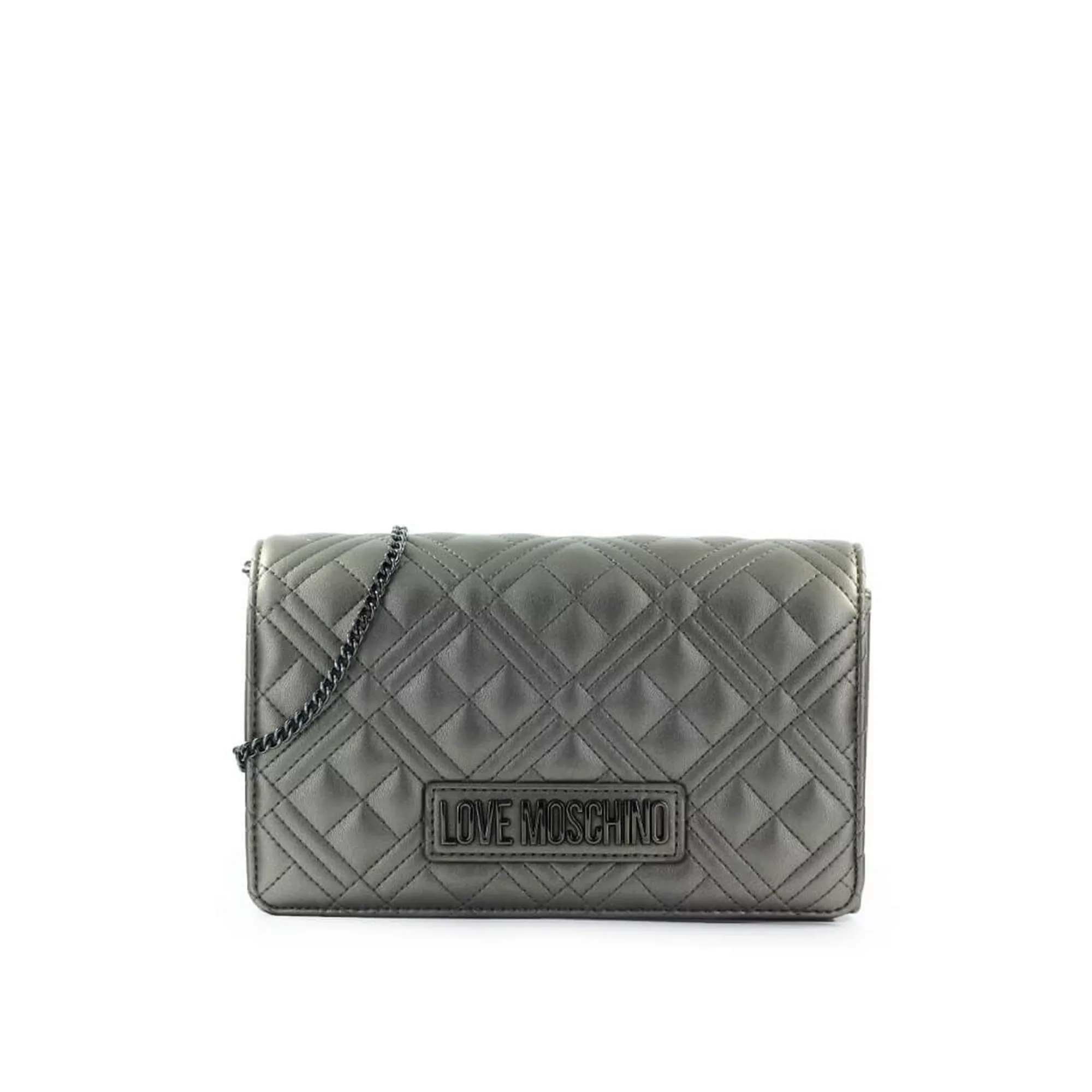 LOVE MOSCHINO Handtaschen Damen grau Eco Pelle günstig online kaufen