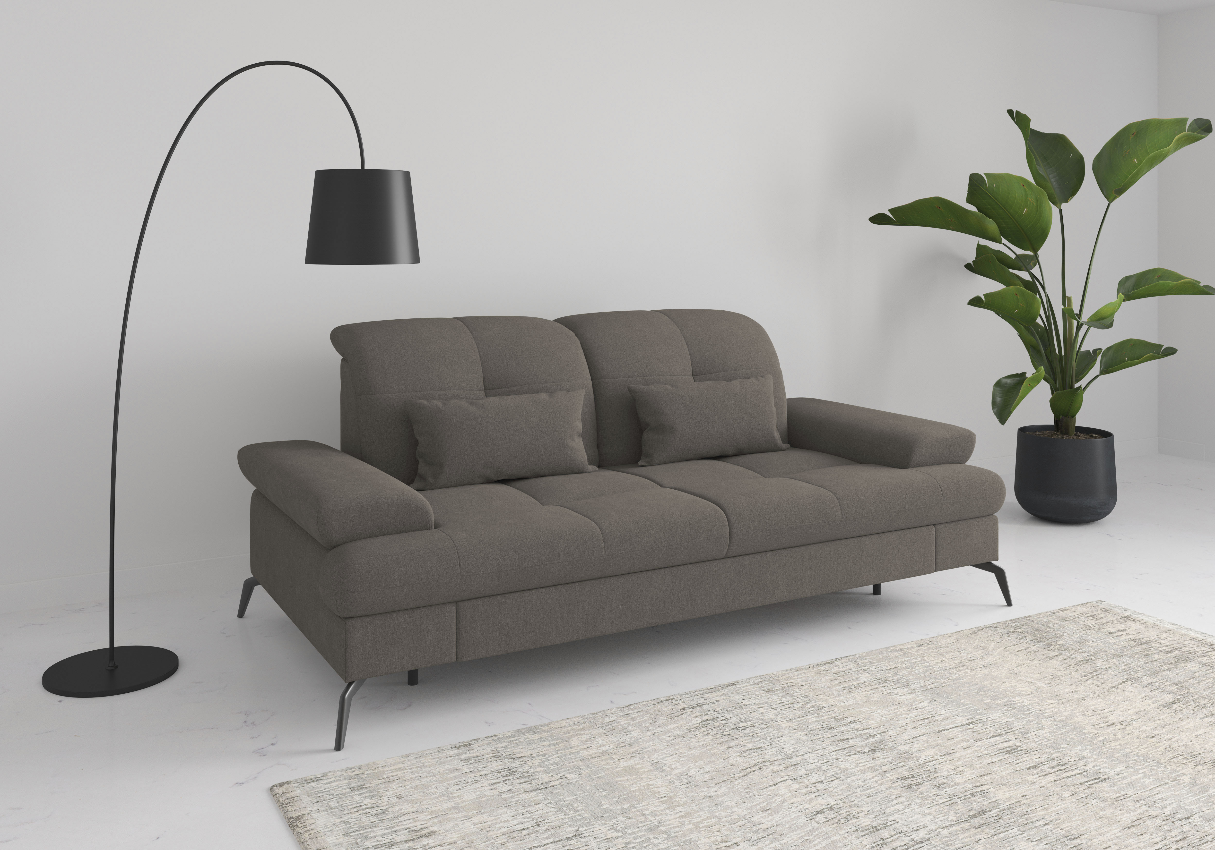sit&more 3-Sitzer "Amica, inkl. Sitztiefenverstellung und Armteilverstellun günstig online kaufen
