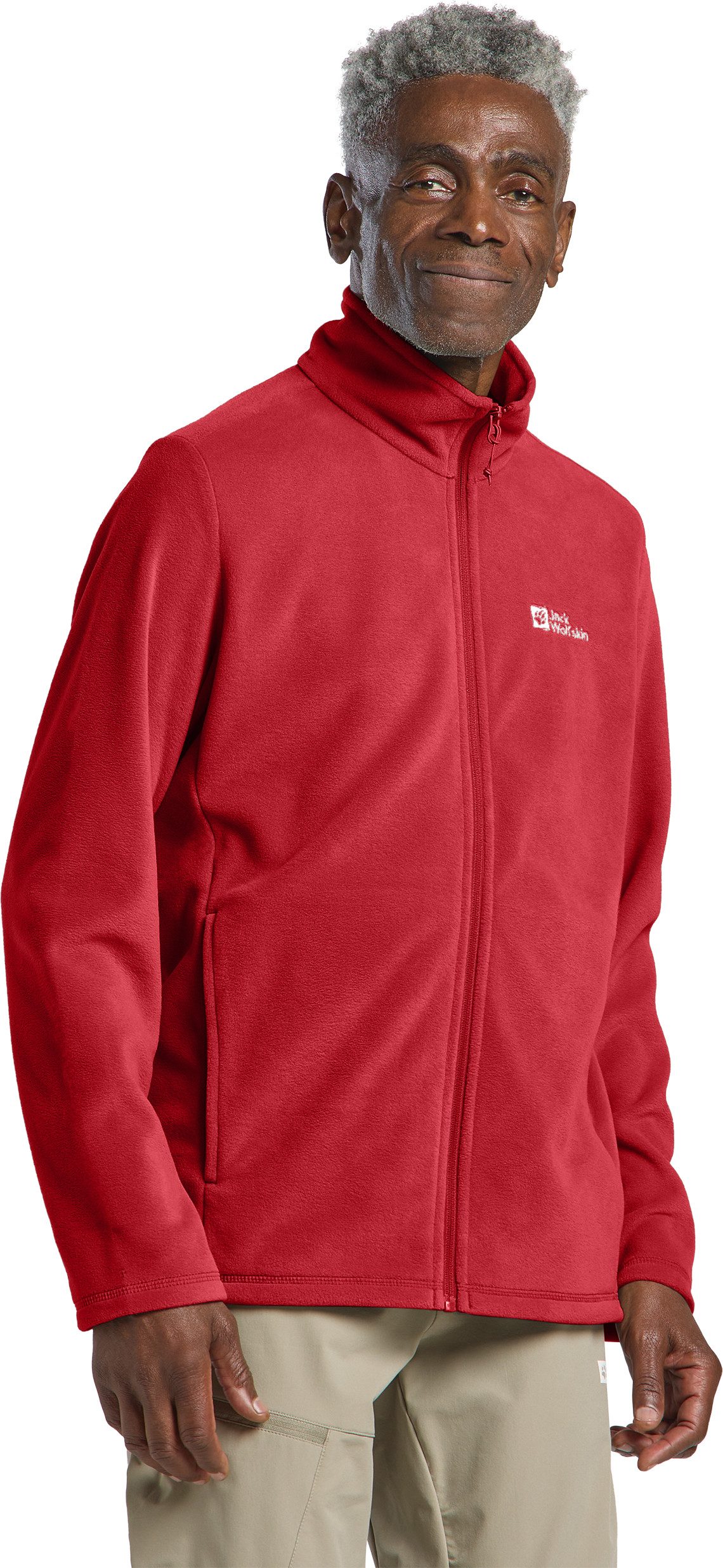 Jack Wolfskin Fleecejacke "TAUNUS FZ M", Winddicht, atmungsaktiv, Übergangs günstig online kaufen