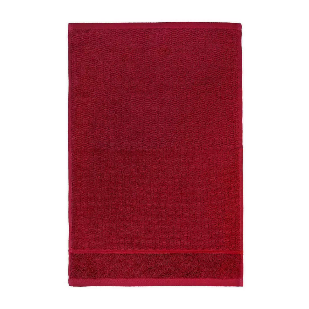 Gästetuch Pearl ruby Baumwolle B/L: ca. 30x50 cm günstig online kaufen