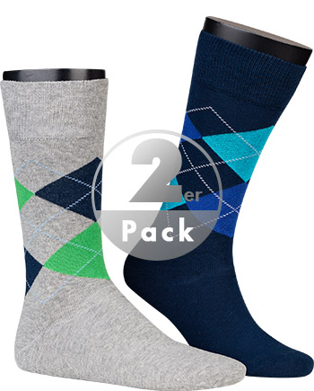 Burlington Basic Gift Box Herren Socken, 40-46, Mehrfarbig, Argyle, Baumwol günstig online kaufen