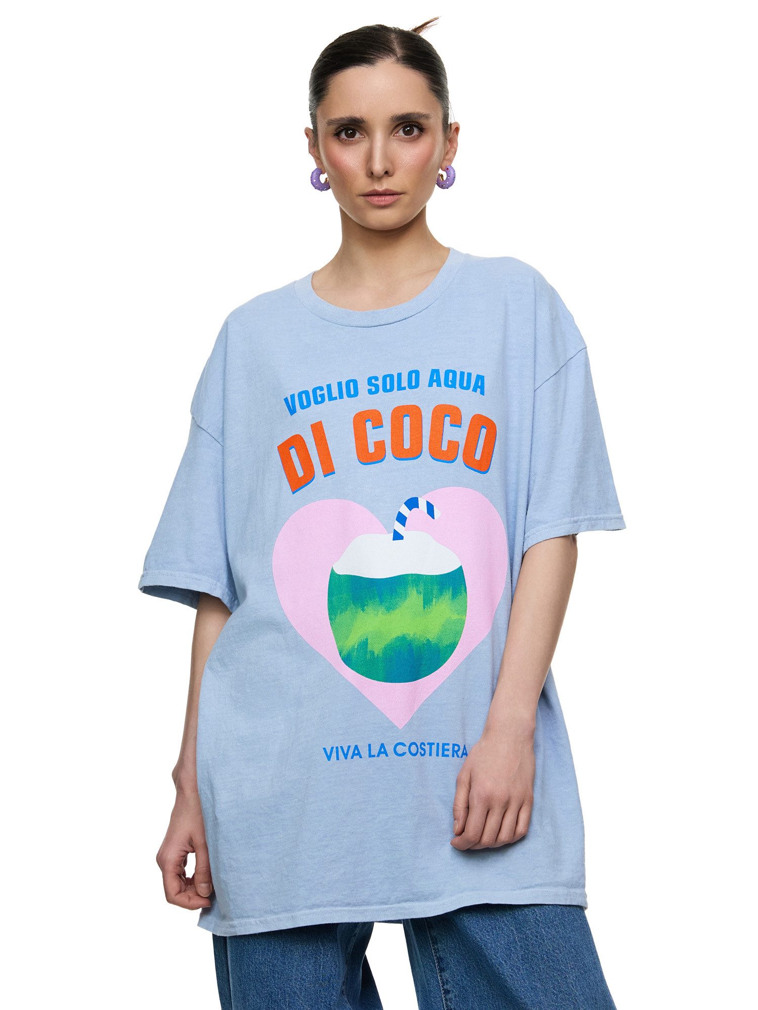 Worldclassca T-Shirt Worldclassca Oversized Print DI günstig online kaufen