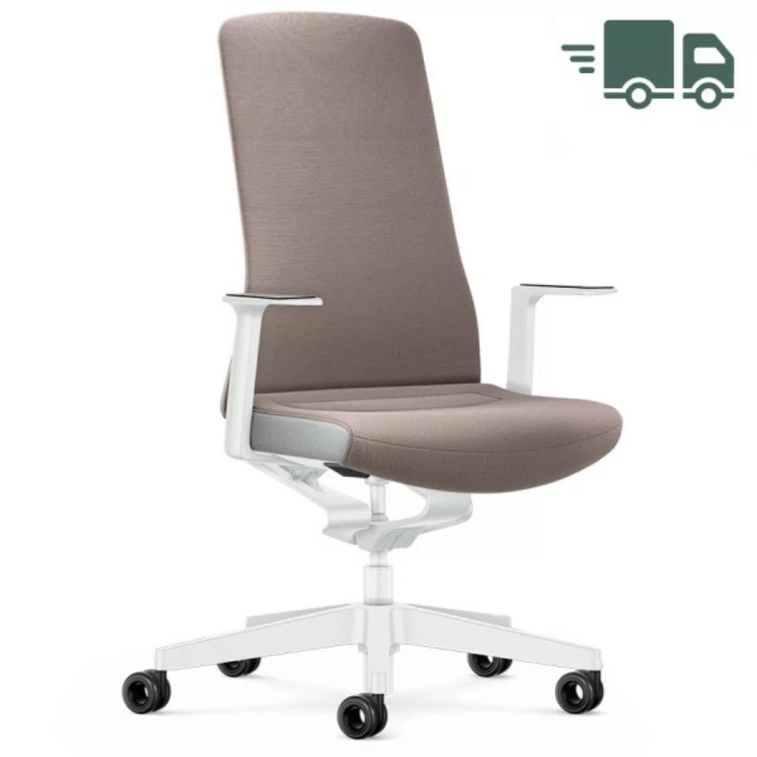 Interstuhl PURE INTERIOR Edition Bürostuhl | Polsterrücken | Variante taupe günstig online kaufen