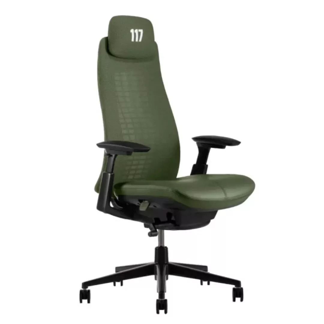 Haworth Fern X Halo Gaming Chair | Leder-Sitzfläche | Komplettausstattung günstig online kaufen