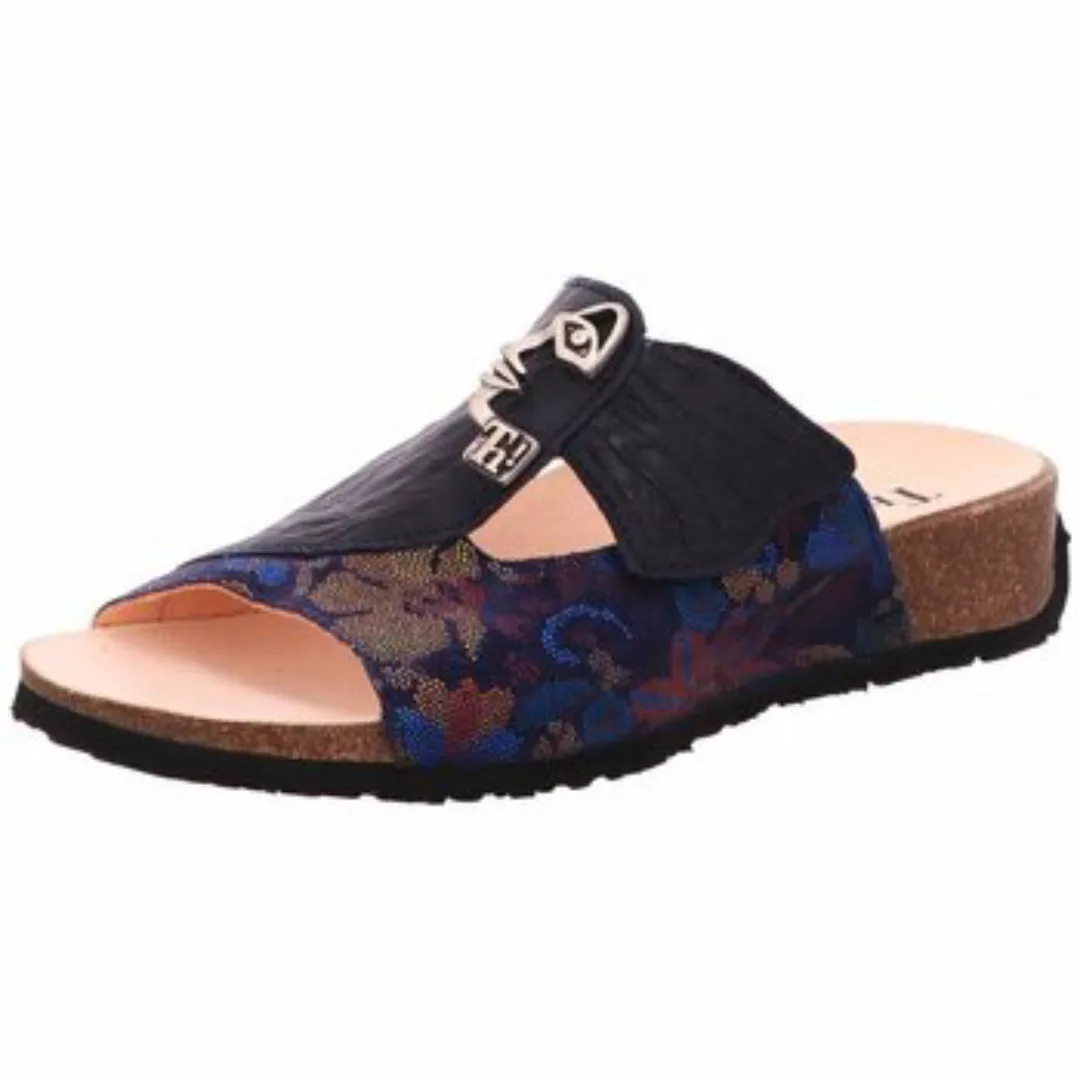 Think  Clogs Pantoletten Mizzi Pantolette navy kombi 3-000124-9200 günstig online kaufen