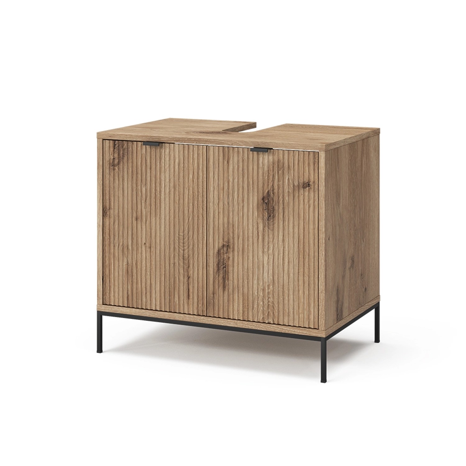Vicco Waschbeckenunterschrank Eliza, Viking Oak, 70 günstig online kaufen
