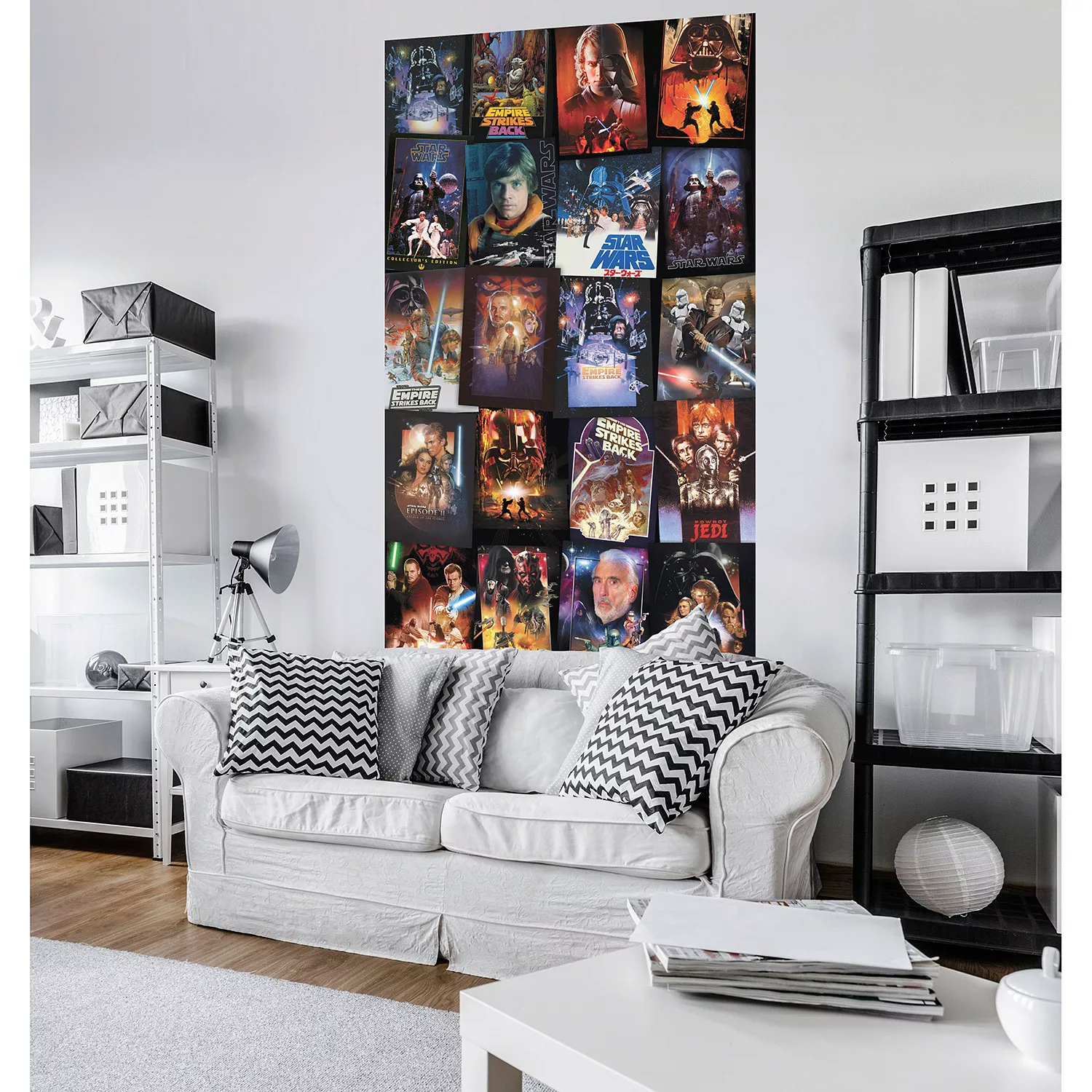 Komar Vliestapete »Star Wars Posters Collage«, 120x200 cm (Breite x Höhe), günstig online kaufen
