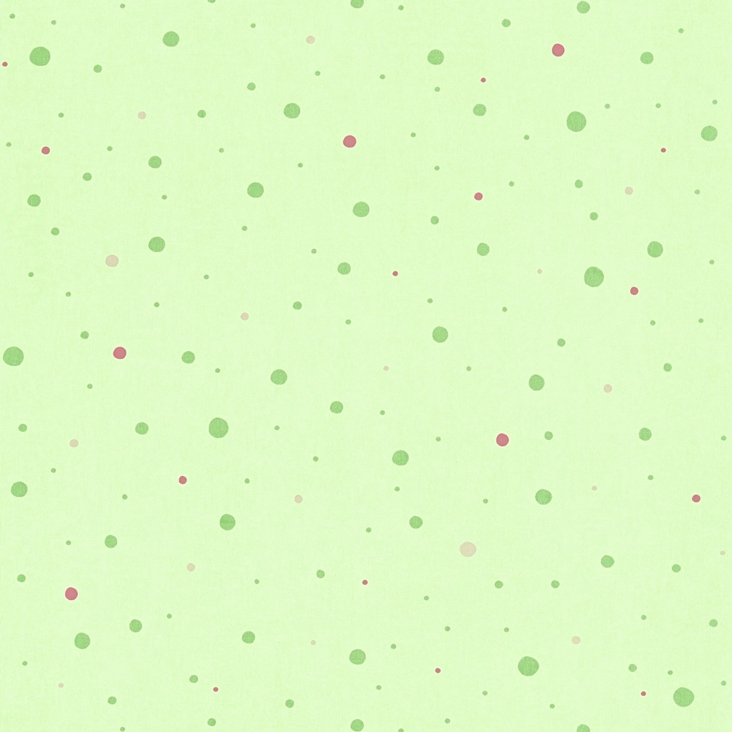 Bricoflor Gepunktete Tapete in Grün und Pink Kinderzimmer Vliestapete mit P günstig online kaufen