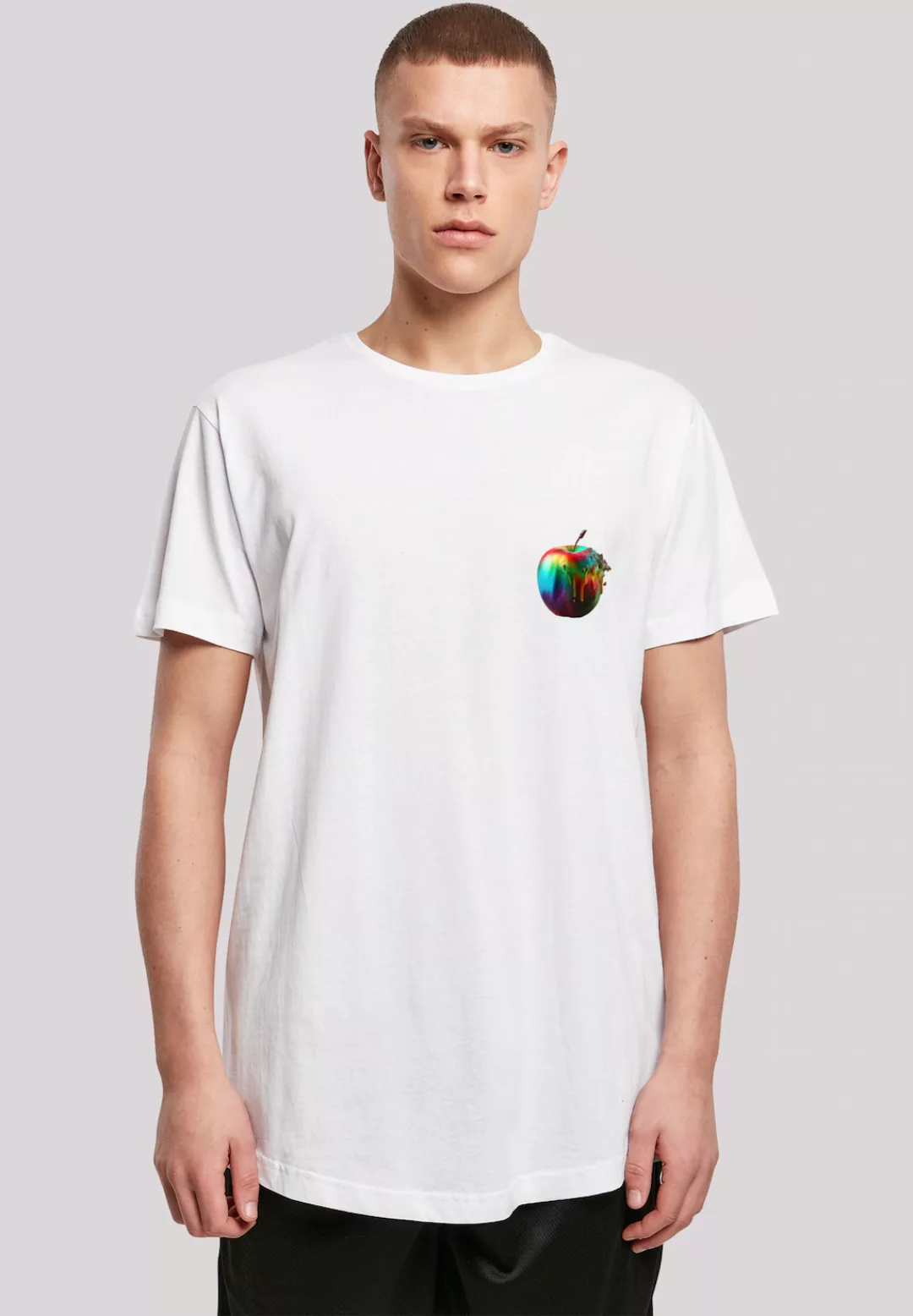 F4NT4STIC T-Shirt "Colorfood Collection - Rainbow Apple", Print günstig online kaufen