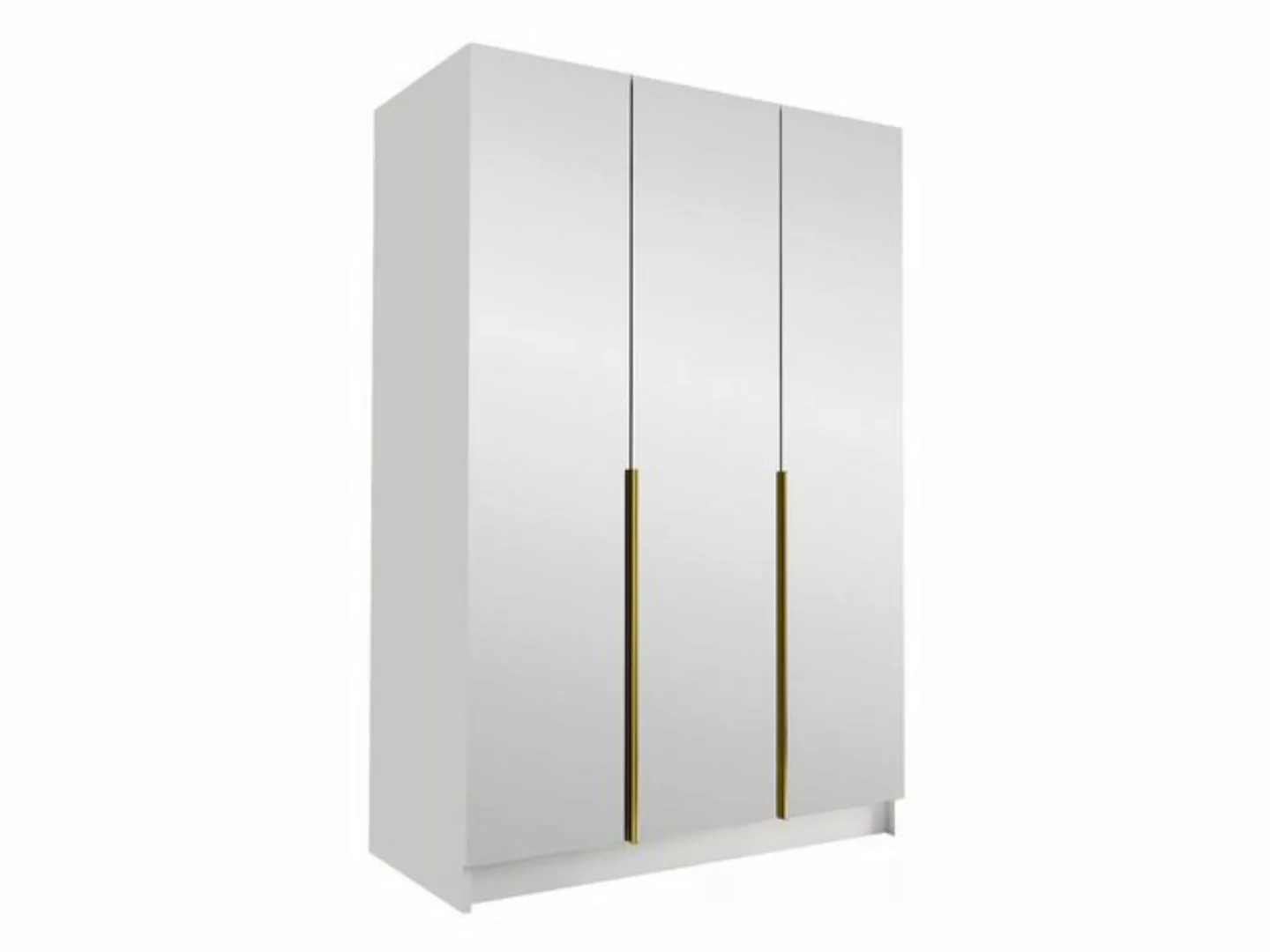 MIRJAN24 Kleiderschrank Calia III (mit drei Drehtüren) Kleiderstange, Metal günstig online kaufen