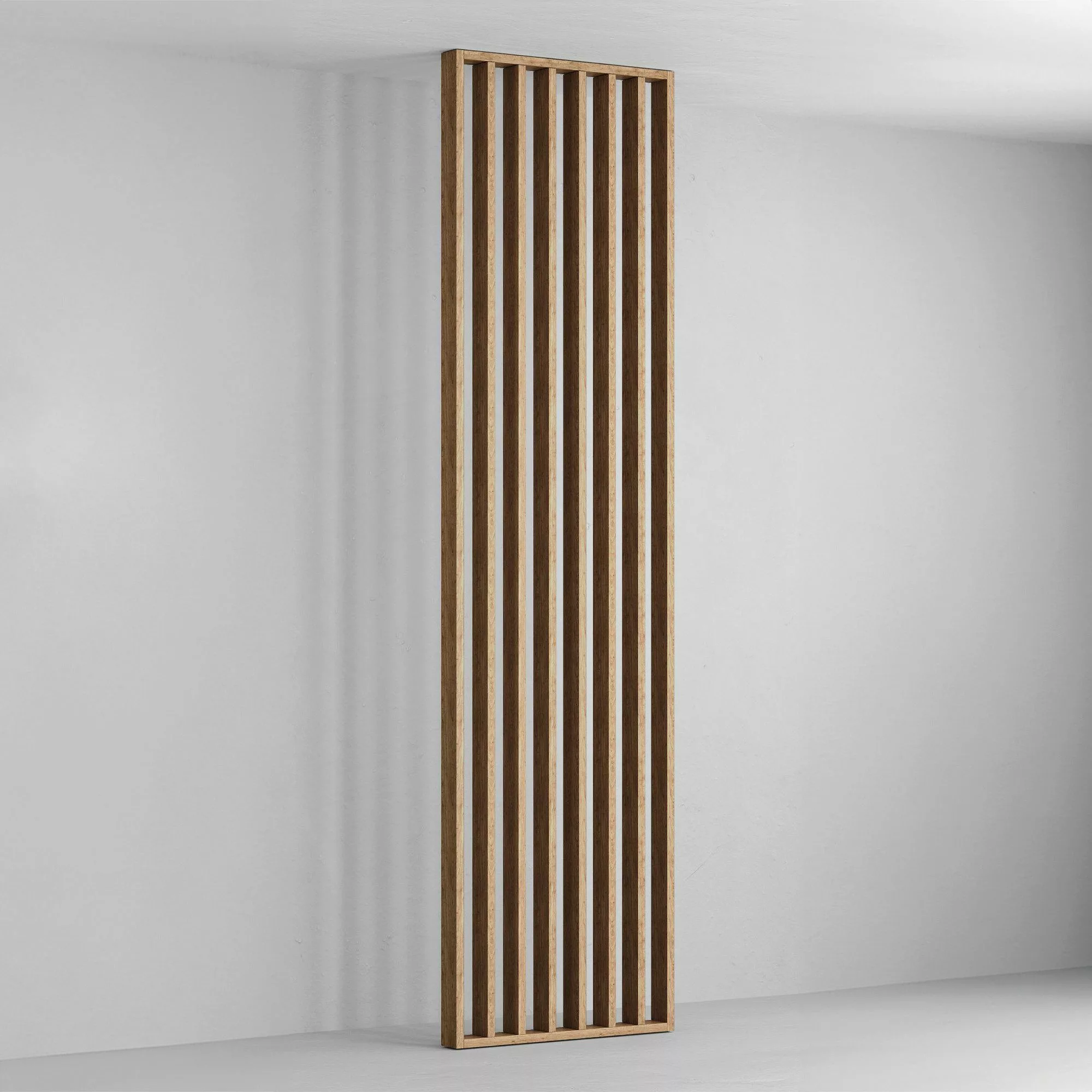 Hexim Raumteiler, Lamellenwand 275x58cm MDF Raumtrenner günstig online kaufen