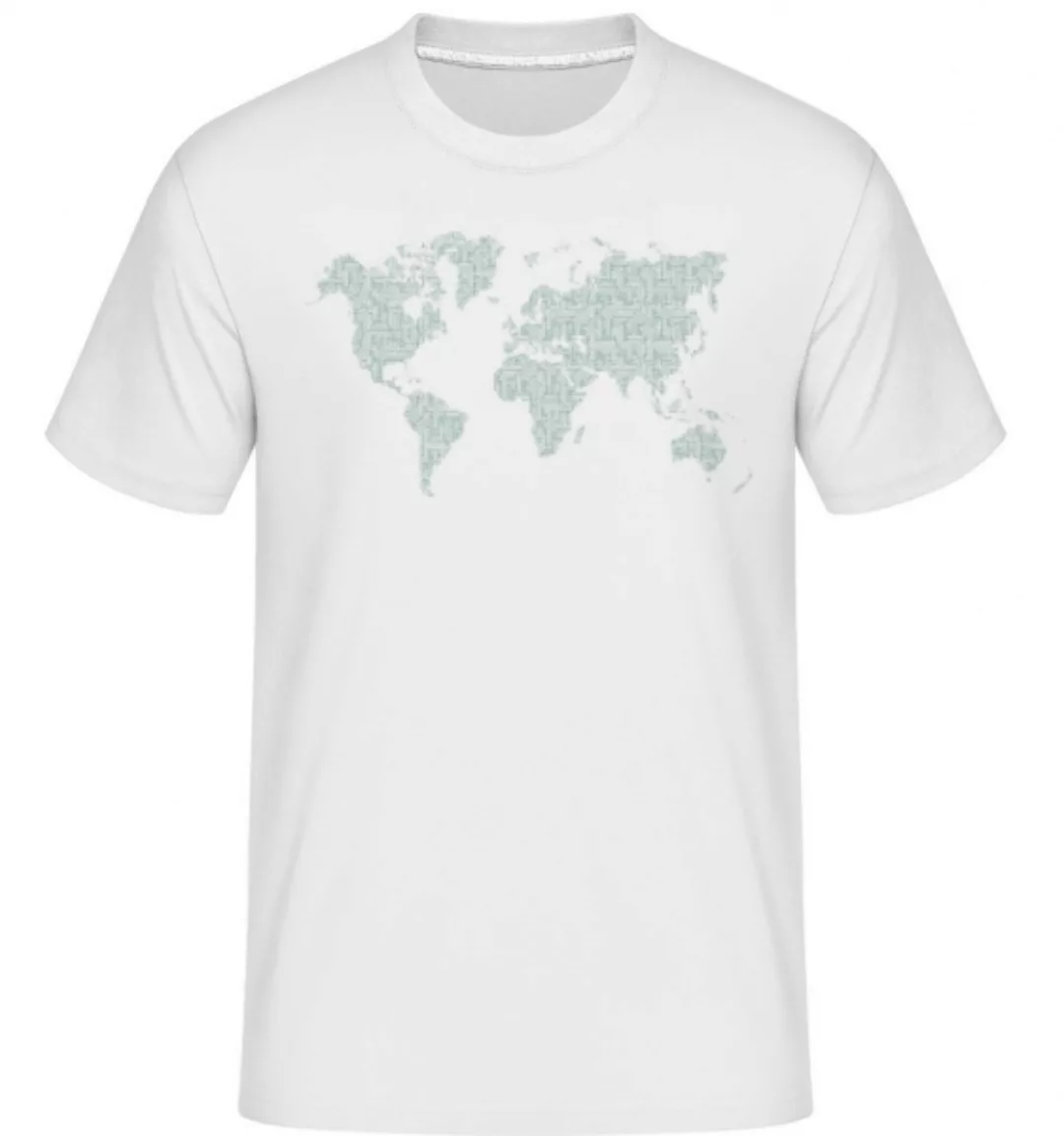 Platine Weltkarte · Shirtinator Männer T-Shirt günstig online kaufen