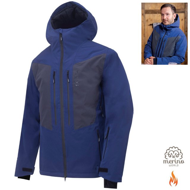 Skratta Hardshelljacke Skratta - Herren Merino Skijacke Jesper wasserdichte günstig online kaufen