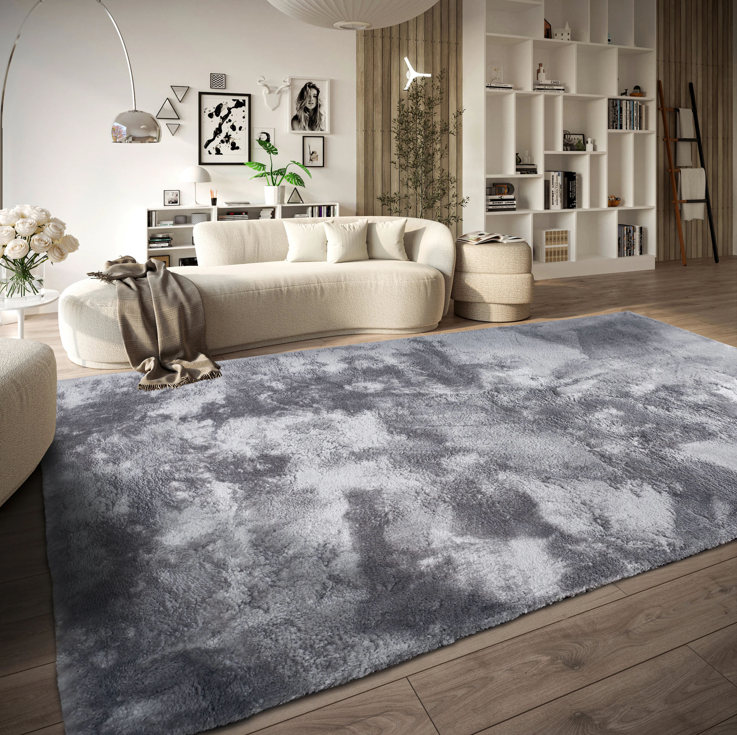 ELLE DECORATION Hochflor-Teppich »Calida«, rechteckig, 28 mm Höhe, Langflor günstig online kaufen