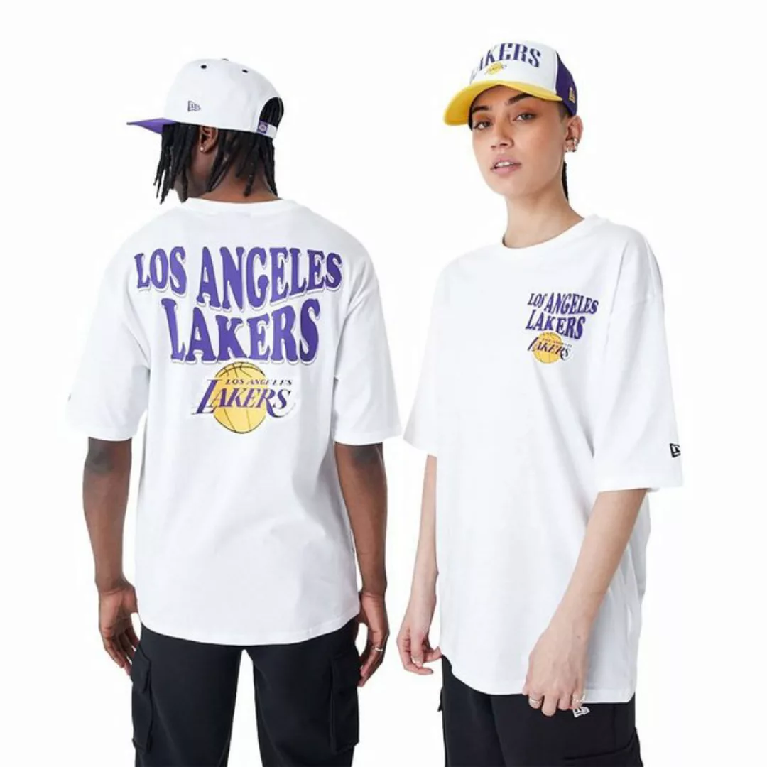 New Era T-Shirt T-Shirt New Era NBA Loslak, G XXL, F white/purple günstig online kaufen