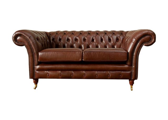 Xlmoebel Chesterfield-Sofa Chesterfield 2-Sitzer Sofa Polster Design Origin günstig online kaufen