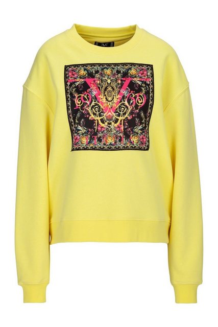 19V69 ITALIA Sweatshirt SABA Damen Rundhalspullover mit Barock-Print (XS-XX günstig online kaufen