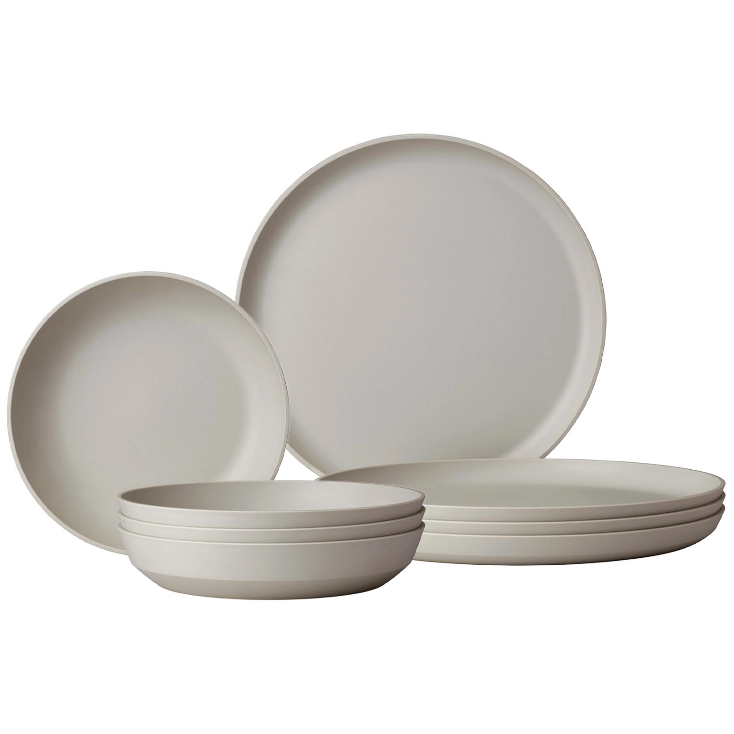 Mepal Silueta Tafel-Set 8-teilig Nordic White günstig online kaufen